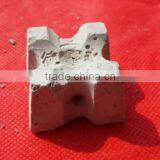 square concrete spacer with wire