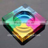 Colorful Sticker Crystal Ashtray Craft thumbnail-1