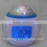 Music PROJECTOR Clock Watch Stars Night Lights Bright Dim Kids Child thumbnail-3