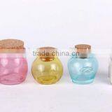 Colorful Glass Candy Jar With Cork thumbnail-1