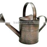 Antique Copper & Hammered Watering Can thumbnail-1