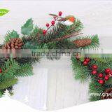 GNW CHGR-1607023 New Arrival Wholesale PVC Artificial Christmas Garland for Christmas thumbnail-2