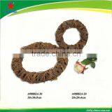 Bark Weaved Flower Wreath thumbnail-1