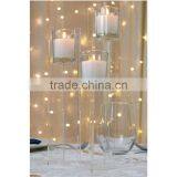 Flamless Round Glass Wax Filled Tealight Candle thumbnail-3