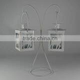 Metal Stand With Two Christmas Deer Lantern thumbnail-6