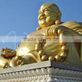 Outdoor Decoration Buddhism Large Metal Antique Bronze Maitreya Buddha thumbnail-4