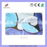 3pcs Bathroom Mat Anti-slip With Toliet Seat Cover thumbnail-2