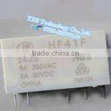 HF41F-24-zs HF41F-24-zs HOT NEW HF41F-24-ZS HF41F-24 HF41F24ZS 24VDC DC24V 24V Relay DIP5 thumbnail-2