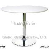 Modern Design Stainless Steel Glass Dining Table thumbnail-5