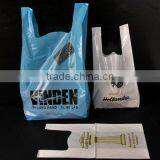 Degradable Plastic T-shirt Bag With Tailor Made Logo