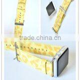 for Iwatch Band PU Leather Wristwatch Strap With Adapter for Apple Watch thumbnail-2