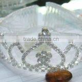 Cupchain Rhinestone Bridal Headband Jeweled Hair Ornament thumbnail-1