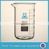 250ml Tall Form Borosilicate Beaker With Spout and Graduated