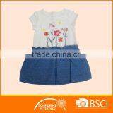 Children Wear Floral Cotton Baby Girl Dress thumbnail-1