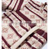 Women Man Polar Fleece Hoodies Stripe Flower Printed Patern thumbnail-4