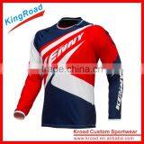 100%polyester Coolmax Downhill Mountain Bike Jersey thumbnail-3