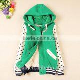 Girls Fashion Design Printed Thicken Zipper Sweatshirts thumbnail-3