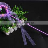 Fashion Kids Wand Heart Shaped Fairy Wands Children Fairy Wands Wholesale Lace Magic Wands for 2016 Favor Party Products thumbnail-6