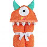 Trade Assurance Custom Cotton Terry Fabric Dinosaur Animal Wholesale Child Caro Home Hooded Towels thumbnail-3