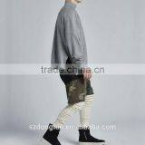 Grey No Hood Sweatshirt Men Fashion Tracksuit Wholesale Sweatshirt Oversize Sweatshirt Plain thumbnail-6