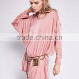 High Quality Loose Fit Casual Long Sleeve t Shirt for Women thumbnail-1