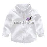 S33474W Boy's Shirts 2017 Fashion Long Sleeved Baby Shirt thumbnail-2