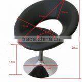 2015 Hot Selling Black Color Good pu Swivel Chair thumbnail-4