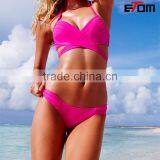 0549NEW!2016 Xxx Hot Sex The Wrap Halter Fabulous Top Swimwear Hot Korean Teen Girl Bikini thumbnail-1