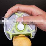 Multifunctional 3 in 1 Kitchen Peeler Grater Slicer Cooking Tools Vegetable Potato Peeler Zester Cutter Rotatable Utensil KC1072 thumbnail-1