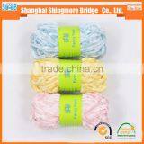 China Novelty Yarn Factory Best Selling Oeko Tex Certified 1/0.7Nm 100% Polyester Bright Reflective Color Velvet Chenille Yarn thumbnail-6