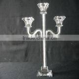 Hot Sale !!! Unique Crystal Candle Holders Wedding Table Decorations JKC-0010 thumbnail-6