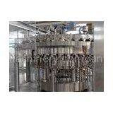 Carbonated Drink Glass Bottle Filling Machine , Auto Filling Line for Beverage