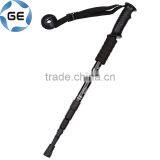 High Quality Rubber Grip 4 Sections Telescopic Trekking Pole Outdoor Walking Alpenstock 6061 Aluminium Alloy Hiking Stick thumbnail-2