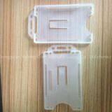 Card Holder Type Landscape PP Plastic Logo Printing Conference Lanyard Card Holder thumbnail-1