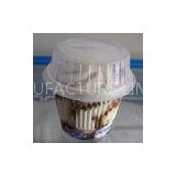 170ml Disposable Ice Cream Cups / Clear Plastic Sundae Cups PET