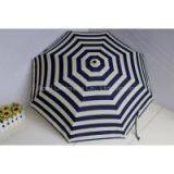 Quality Automatic Folding Umbrellas With Strips thumbnail-3