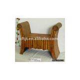 Bamboo Ottoman thumbnail-1