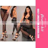 Unique Design Fashion Black Lace Legings For Party Wear thumbnail-1