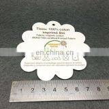 Custom Hang Tag, Custom Logo Name uv Printing Garment Black Cardboard Hang Tags, Hangtag for Clothing