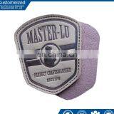 Professional Manufacture China Supplier Hot Sale Custom Embossed Leather Label thumbnail-1