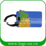 Factory Wholesale Custom New Design Standard Size PVC Sublimation Blank Luggage Tag Parts thumbnail-1