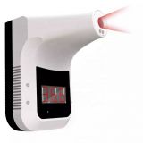 High quality automatic large LCD display hands free wall mounted thermometer