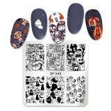 Halloween Stamping Plate Spider Christmas Xmas Pattern Image Nail Art Template Stencil Stamping For Nails Design thumbnail-3