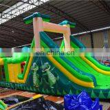 Kids Outdoor Frog Theme Inflatable Bounce Obstacle Course for Sale thumbnail-6