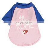 2018 Wholesale China New Design Summer Cheap Simple Big Pet Tshirt Dog Clothes thumbnail-1