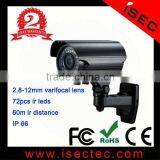 ISEC Megapixel AHD Camera Newly 2014, Outdoor Camera 72pcs ir Leds Night Vision 60m Security AHD Cctv Camera thumbnail-1