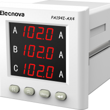 Elecnova PA194I-9X1 96*96mm High Precision 1 Phase LED Display 220V AC Digital Ampere Meter thumbnail-3