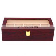 Direct Customization of High Quality Wood Luxury Five-case Watch Case Gift Box thumbnail-3