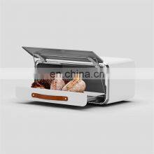Large Bread Box Kitchen Counter Loaf Decorative Stainless Steel Bread Storage Bin thumbnail-3