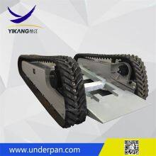 3 Tons Triangle Rubber Track Undercarriage for Farm Tractor From China Chassis Manufacturer thumbnail-4